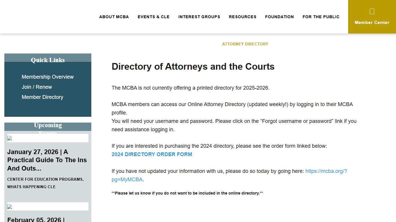 Attorney Directory